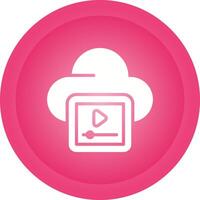Video Hosting Vector Icon