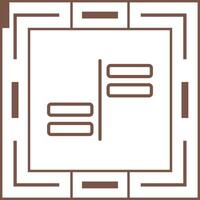Horizontal Alignment Vector Icon