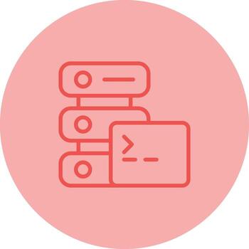 SSH Hosting Vector Icon