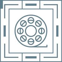 Film Reel Vector Icon