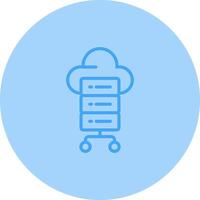 Cloud Computing Vector Icon