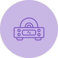 Cd Player Vector Icon