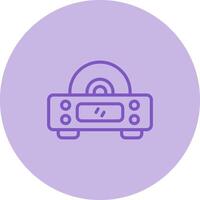 Cd Player Vector Icon