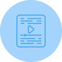 Video Vector Icon