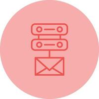 Email Server Vector Icon