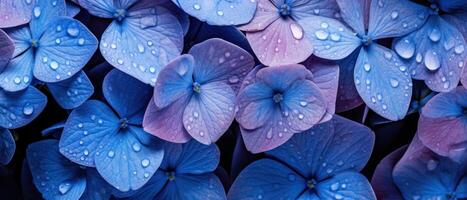 AI generated Close-up of hyacinth flower displaying vibrant textures. photo