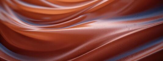 AI generated Close-up of richly textured fabrics in earthy browns. photo