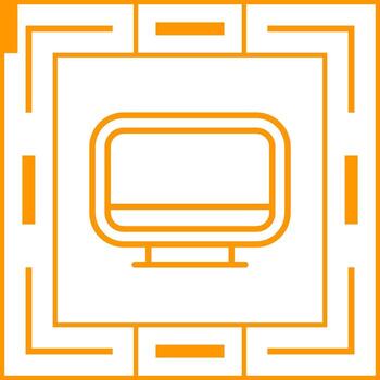 Computer Vector Icon