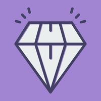 Diamond Vector Icon