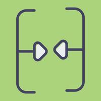Merge Vector Icon