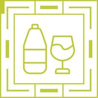 icono de vector de vino