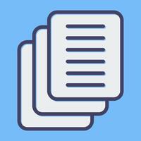 Document Version Control Vector Icon
