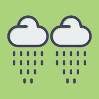 Raindrop Vector Icon