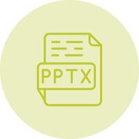 PPTX Vector Icon