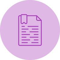 Document Vector Icon