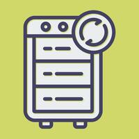 Backup Server Vector Icon