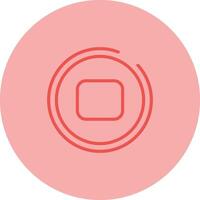 Stop Button Vector Icon