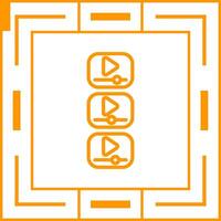 Videos Vector Icon