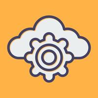 Cloud Computing Vector Icon