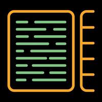 Document Indexing Vector Icon