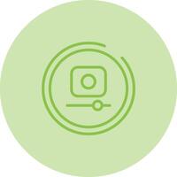 Video Record Button Vector Icon