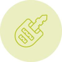 Car Key Vector Icon