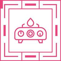 Electric Stove Vector Icon