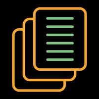Document Version Control Vector Icon