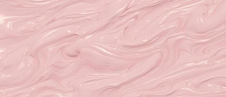 ai generado vibrante y lustroso crema textura en rosado. foto