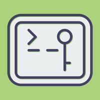 SSH Access Vector Icon