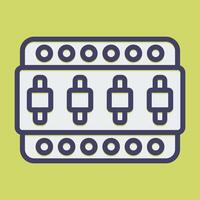 Transfer Switch Vector Icon