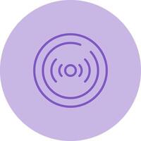 Live Streaming Circle Vector Icon