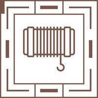 Cable Pulling Rope Vector Icon