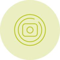 Record Circle Vector Icon