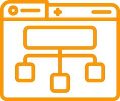Site Map Vector Icon