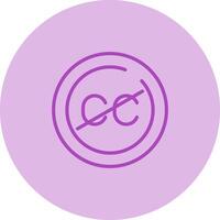 Closed Captions Circle Vector Icon