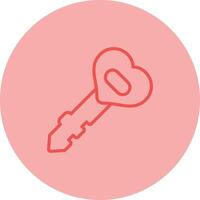 Car Key Vector Icon