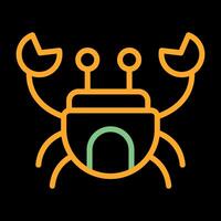 Crab Vector Icon