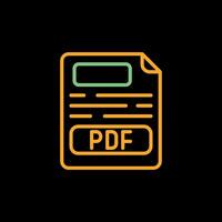 Pdf Vector Icon