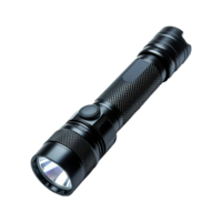 AI generated LED flashlight isolated on a transparent background png