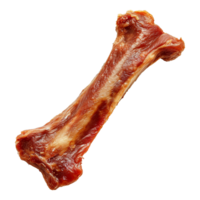 AI generated Beef dog bone isolated on transparent background png