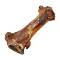 AI generated Beef dog bone isolated on transparent background png