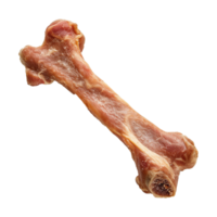 ai generiert Rindfleisch Hund Knochen isoliert auf transparent Hintergrund png