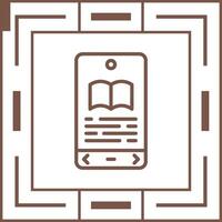 E book Reader Vector Icon