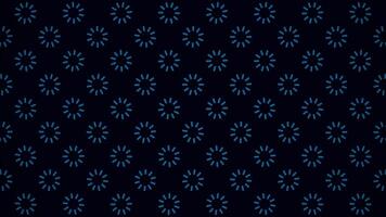 Background of rotating abstract gears. Animation. Abstract background animation with circles rotating at pace resembling gears video