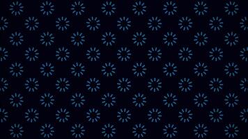 Background of rotating abstract gears. Animation. Abstract background animation with circles rotating at pace resembling gears video