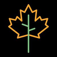 Maple leaf Vector Icon