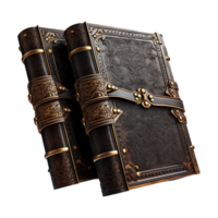 AI generated Magic book isolated on transparent background png