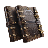 AI generated Magic book isolated on transparent background png