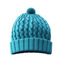 AI generated Knitted hat color isolated on transparent background png